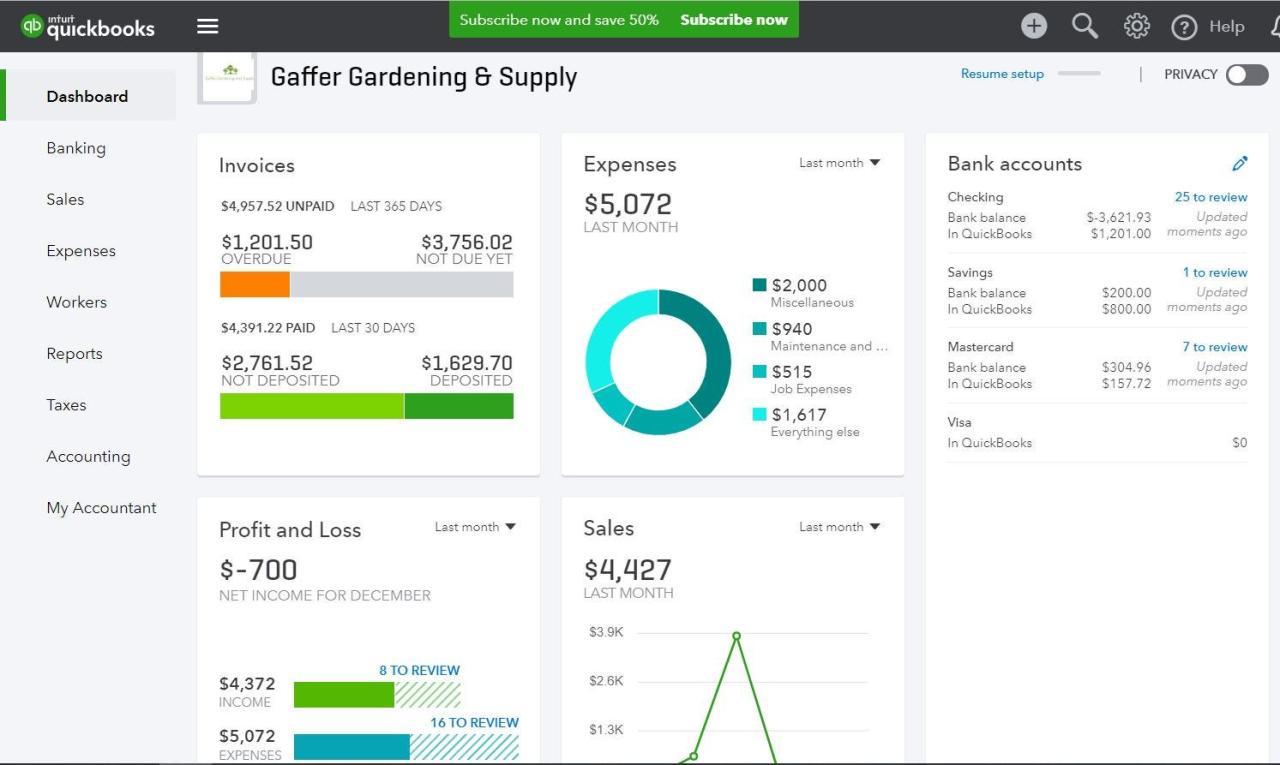 Quickbooks project accounting