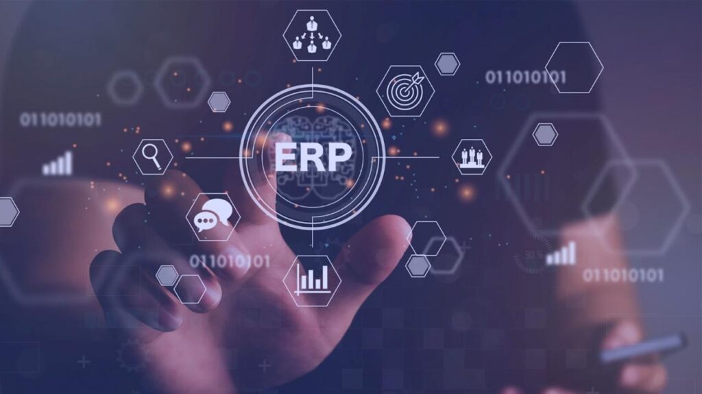 Erp system for supply chain management